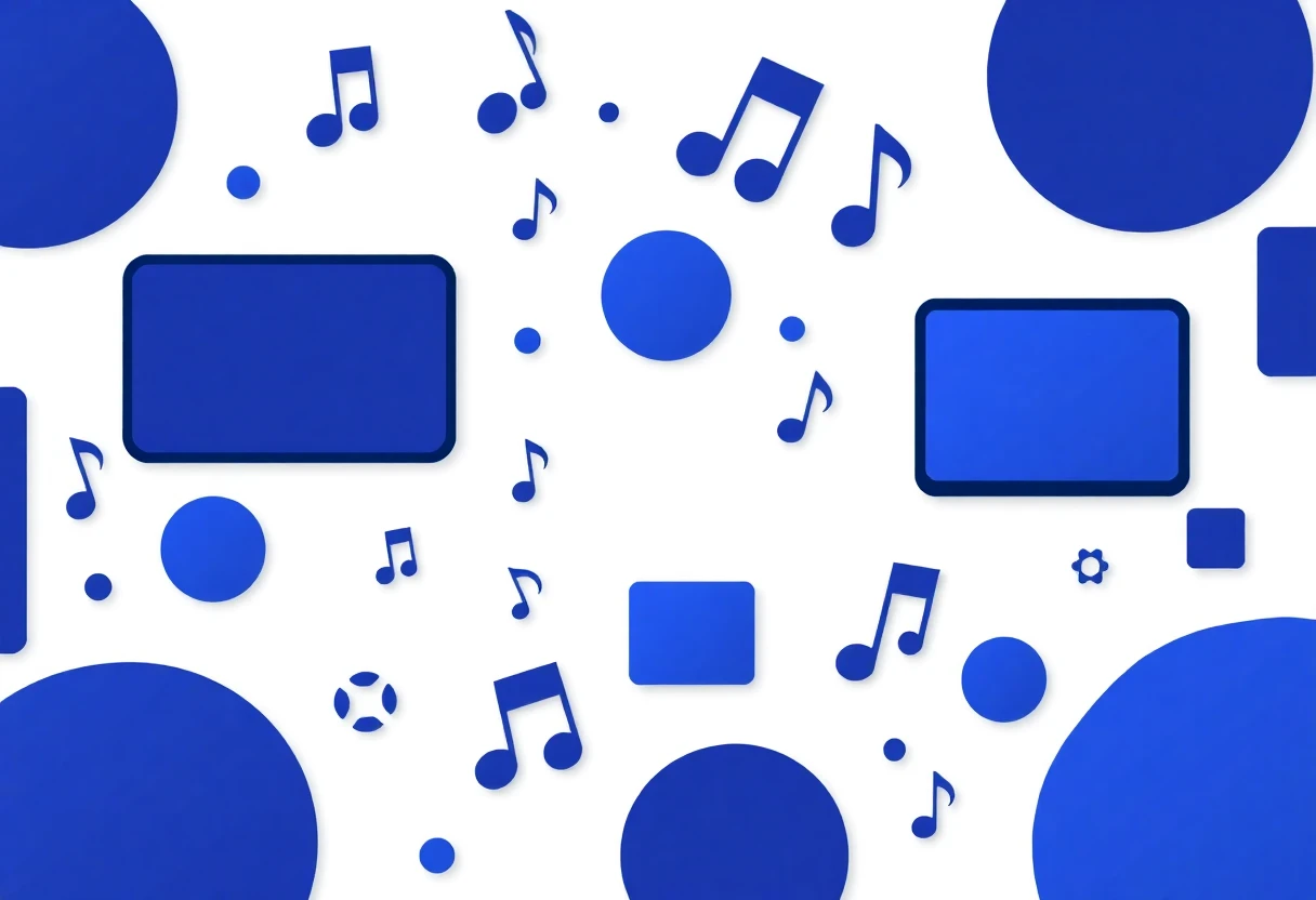 Musikstreaming-apps illustration