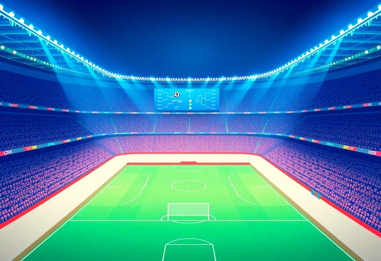UEFA Champions League stadium atmosphere