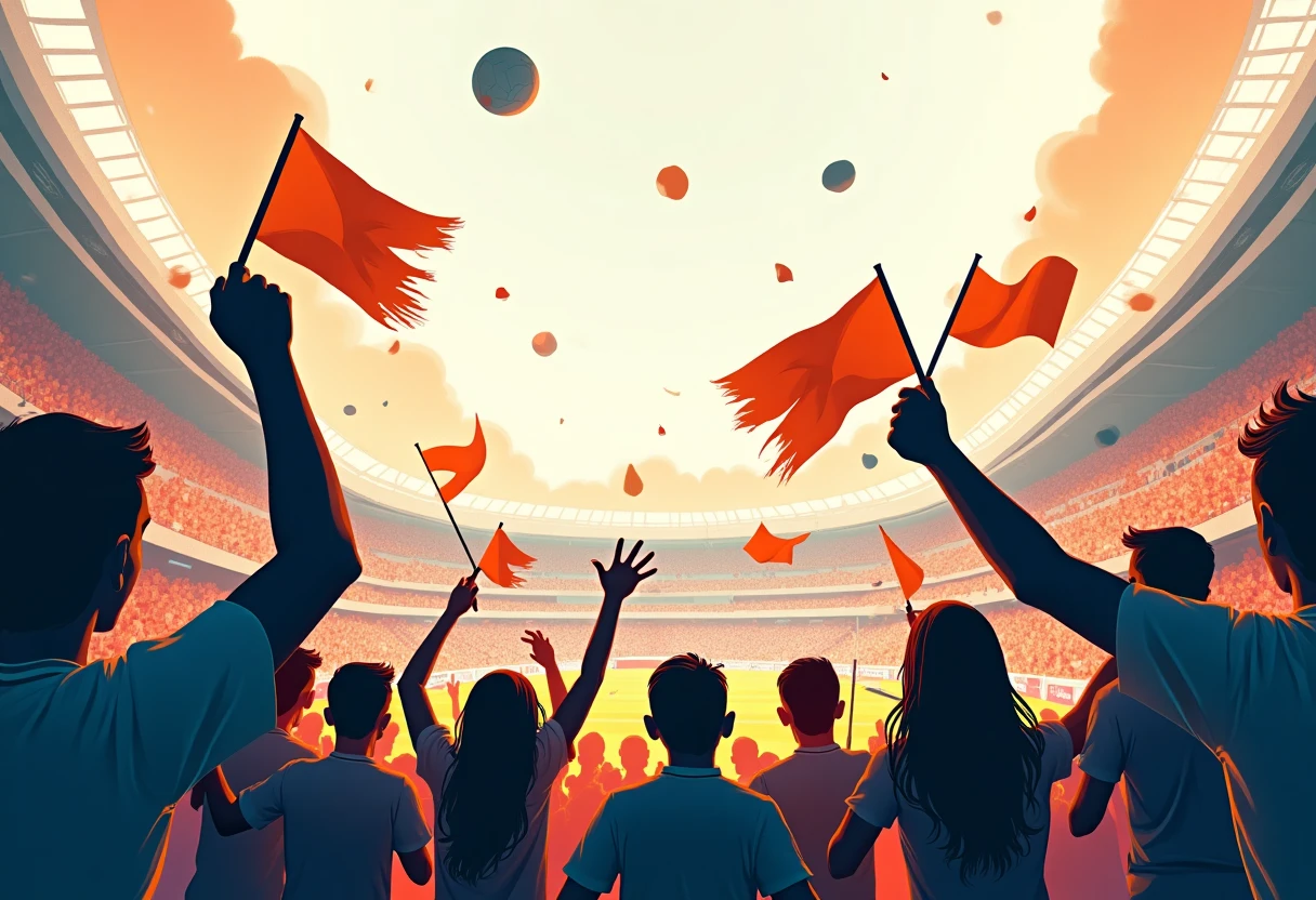 UEFA Champions League stadium excitement