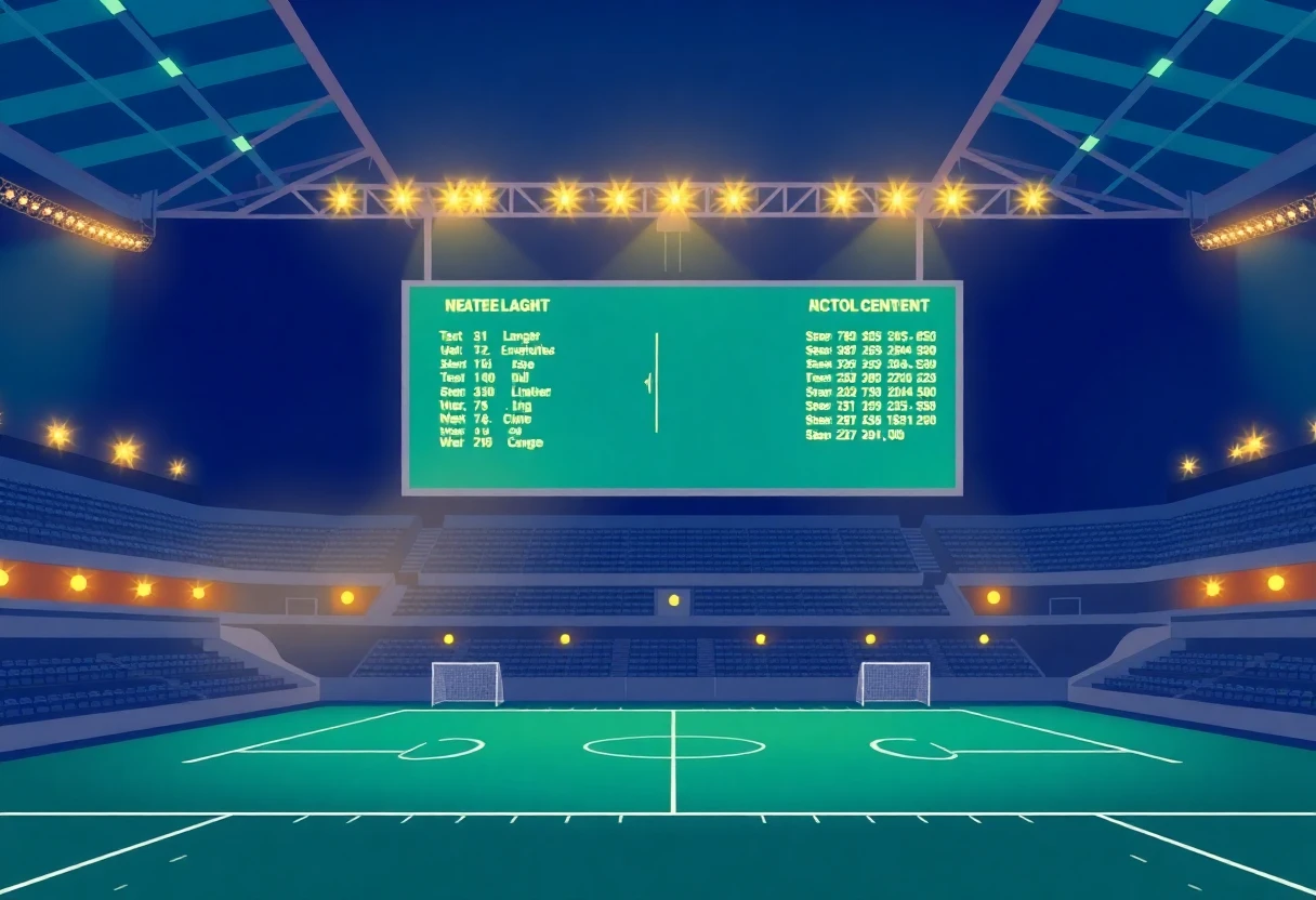Ilustrasi stadion UEFA Champions League