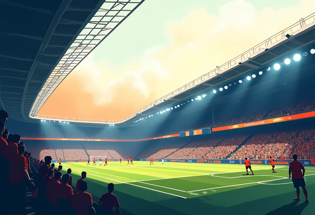UEFA Champions League stadium atmosphere