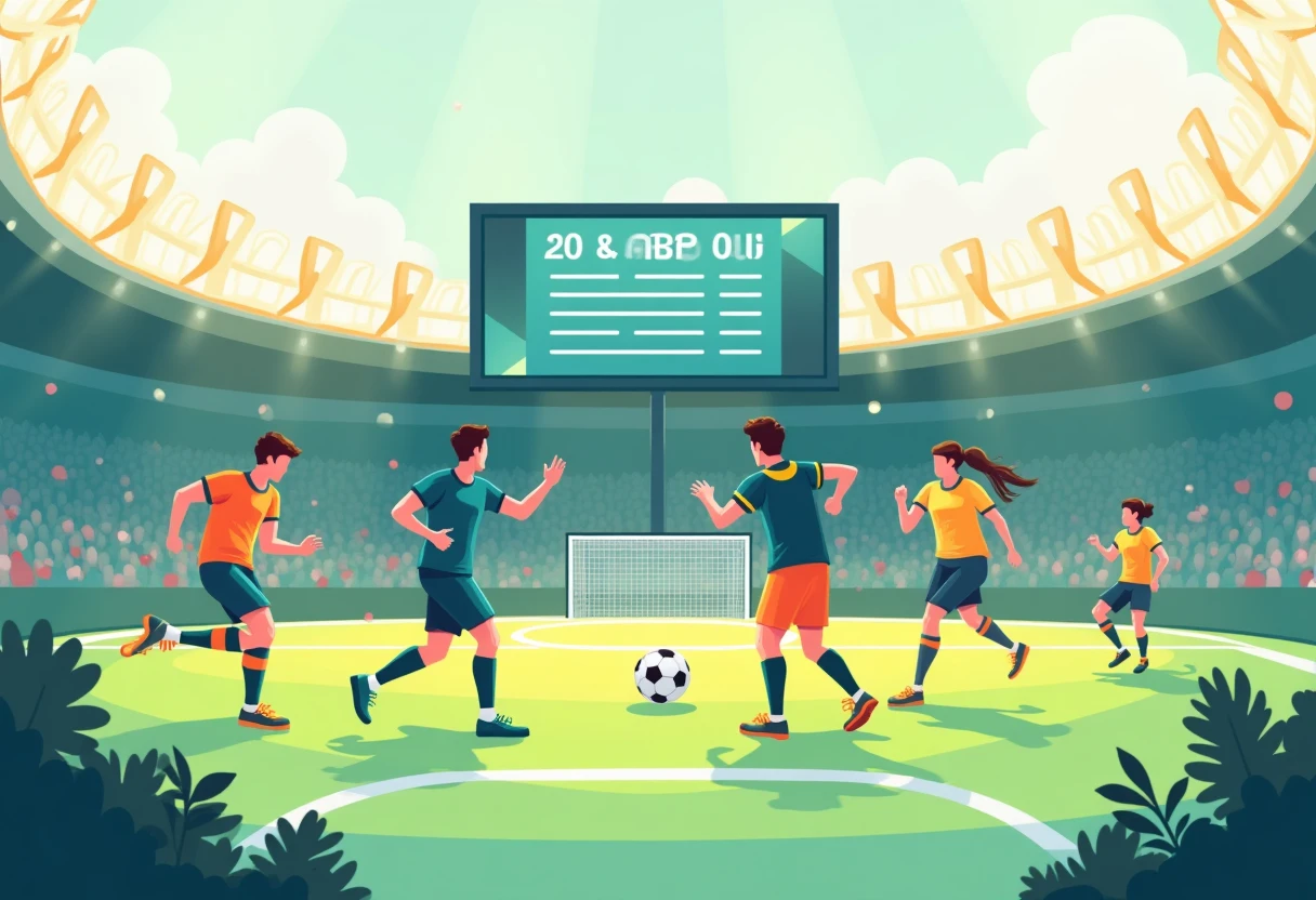 UEFAチャンピオンズリーグの試合風景