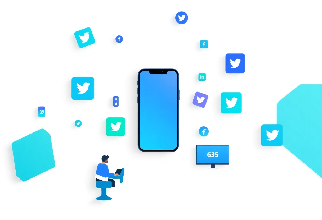 Comprehensive social media apps