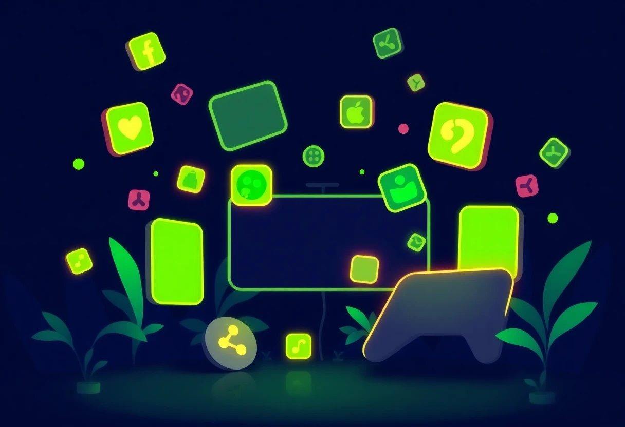 Hình ảnh các biểu tượng ứng dụng gaming