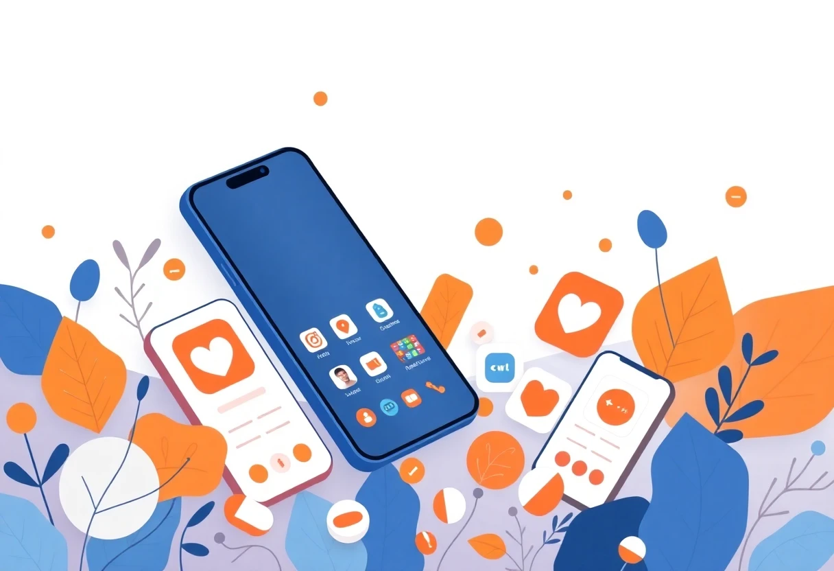 Biểu tượng ứng dụng xã hội hàng đầu