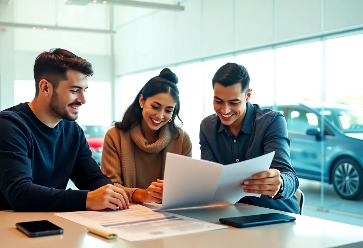 Reviewing car loan options