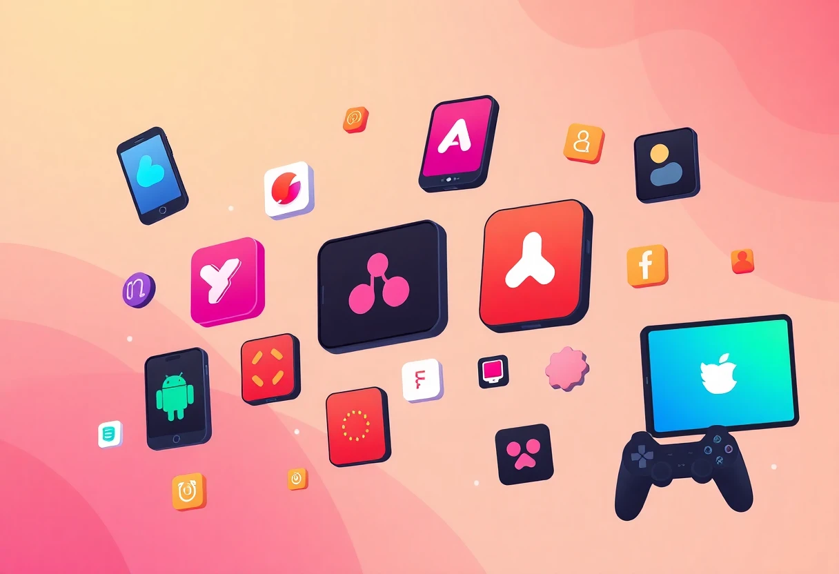 Productivity and design app icons