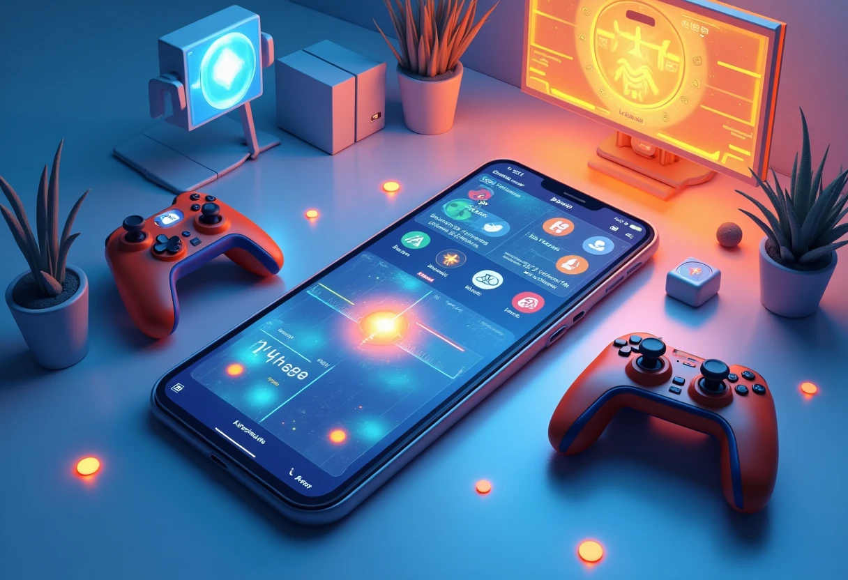 Premium productivity apps illustration