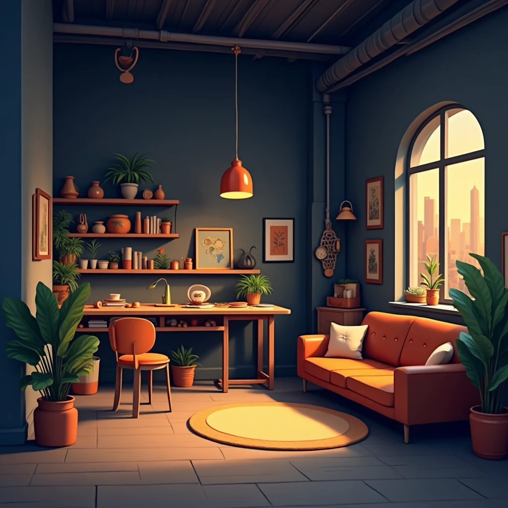 Intérieur de maison de luxe