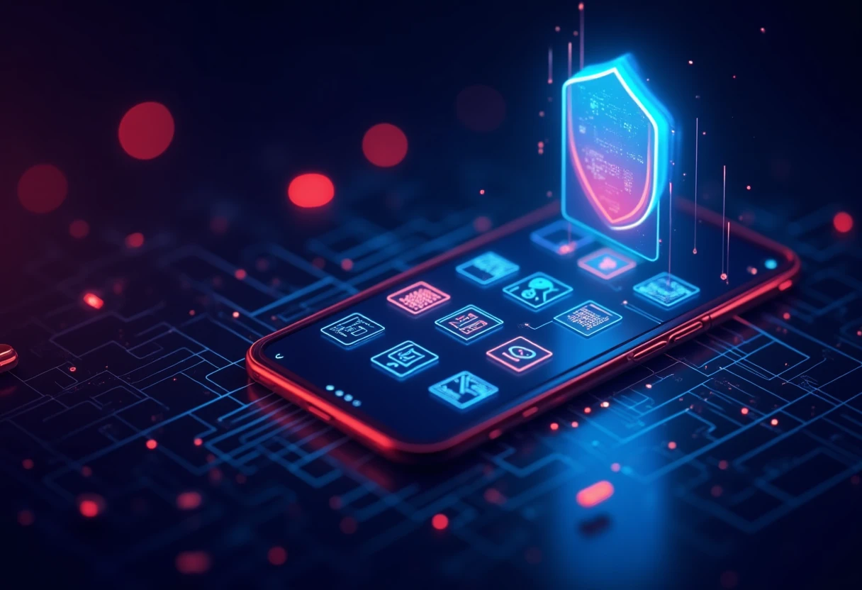 Ilustración de seguridad digital