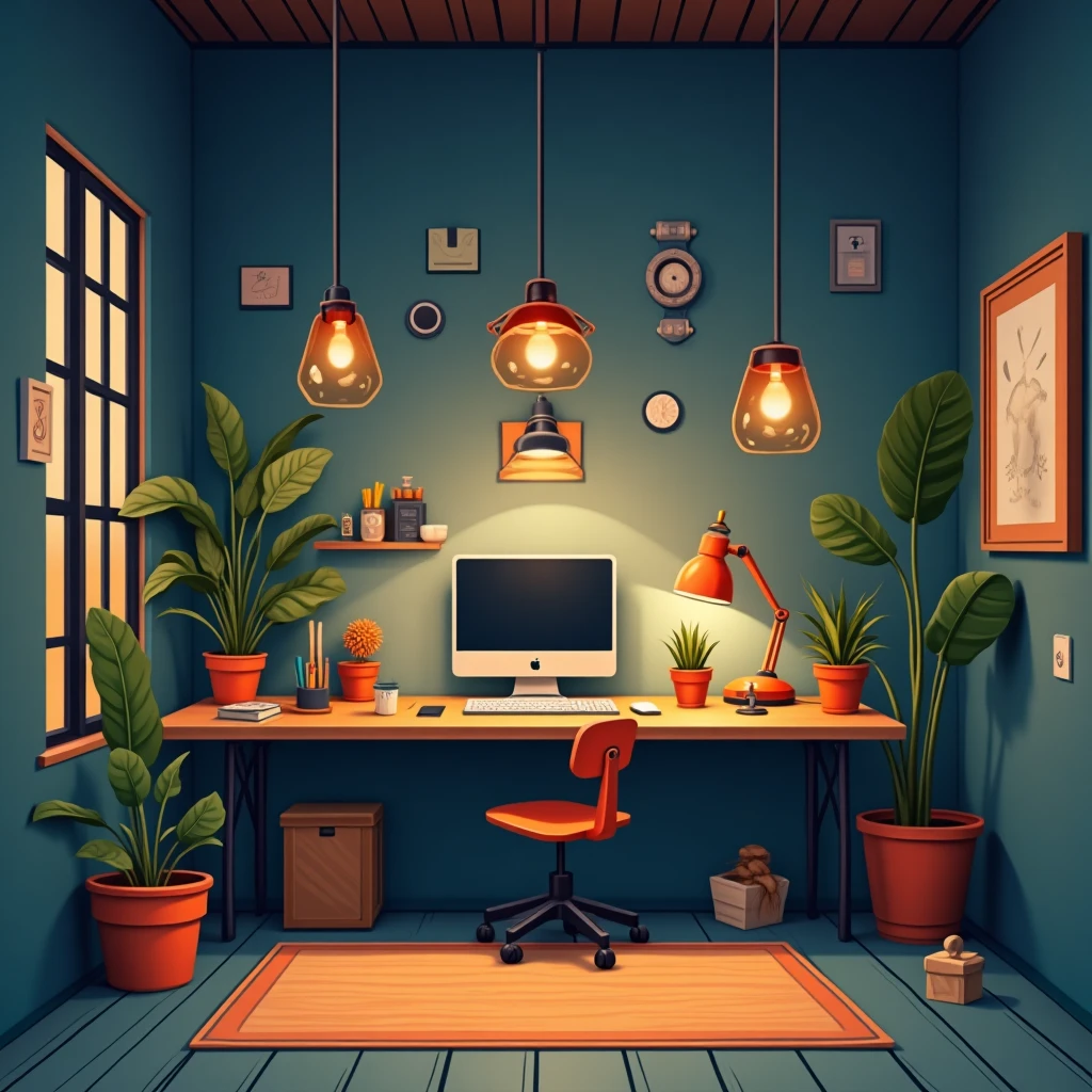 Flexible work setup