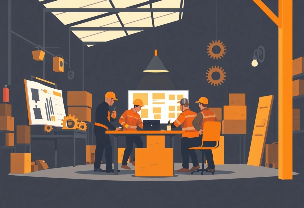 Warehouse team planning