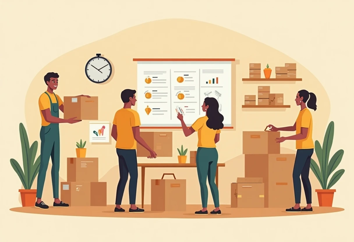 Warehouse operations in South Africa