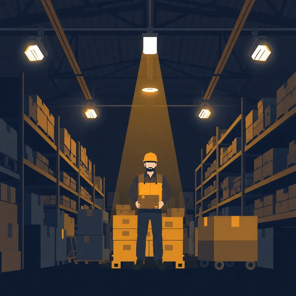 Warehouse night shift