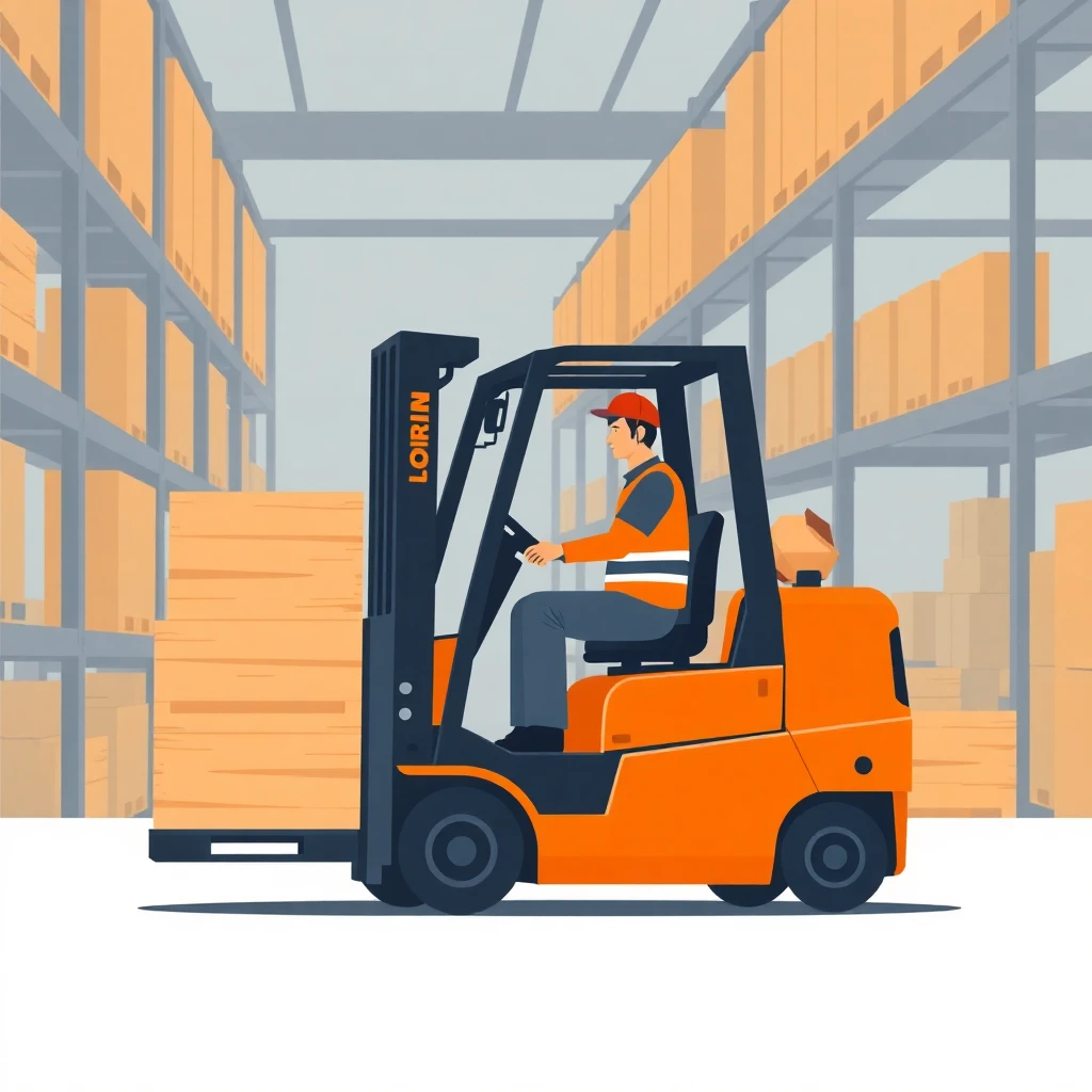 Forklift Specialist in action