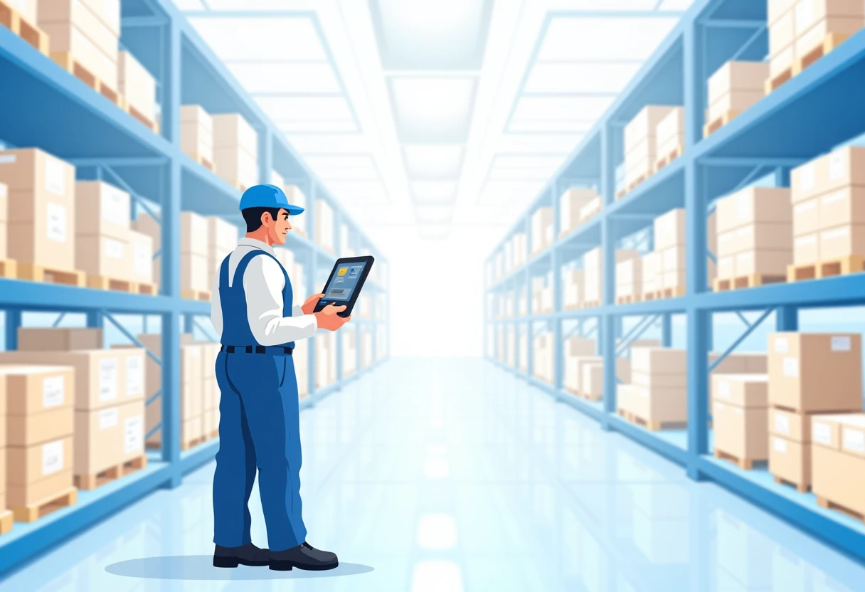 Inventory management in a warehouse