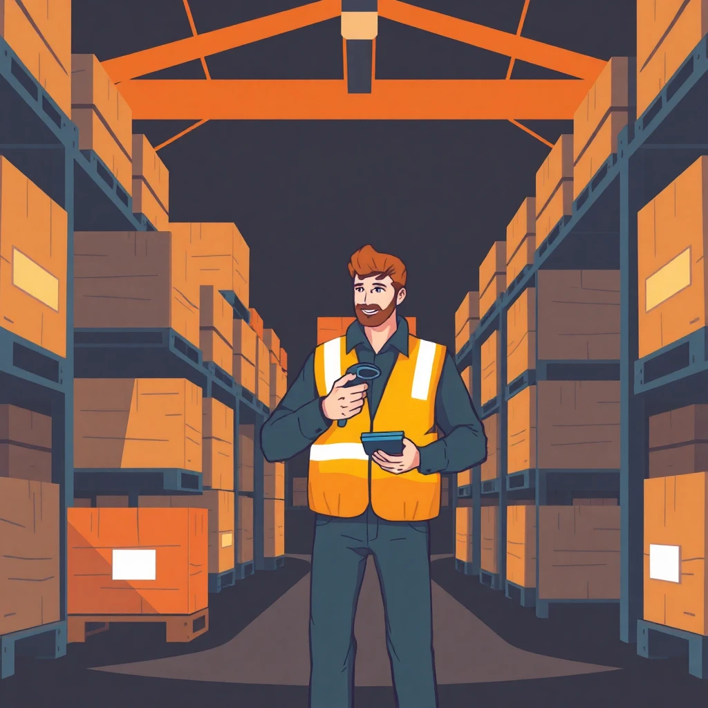 Warehouse inventory check