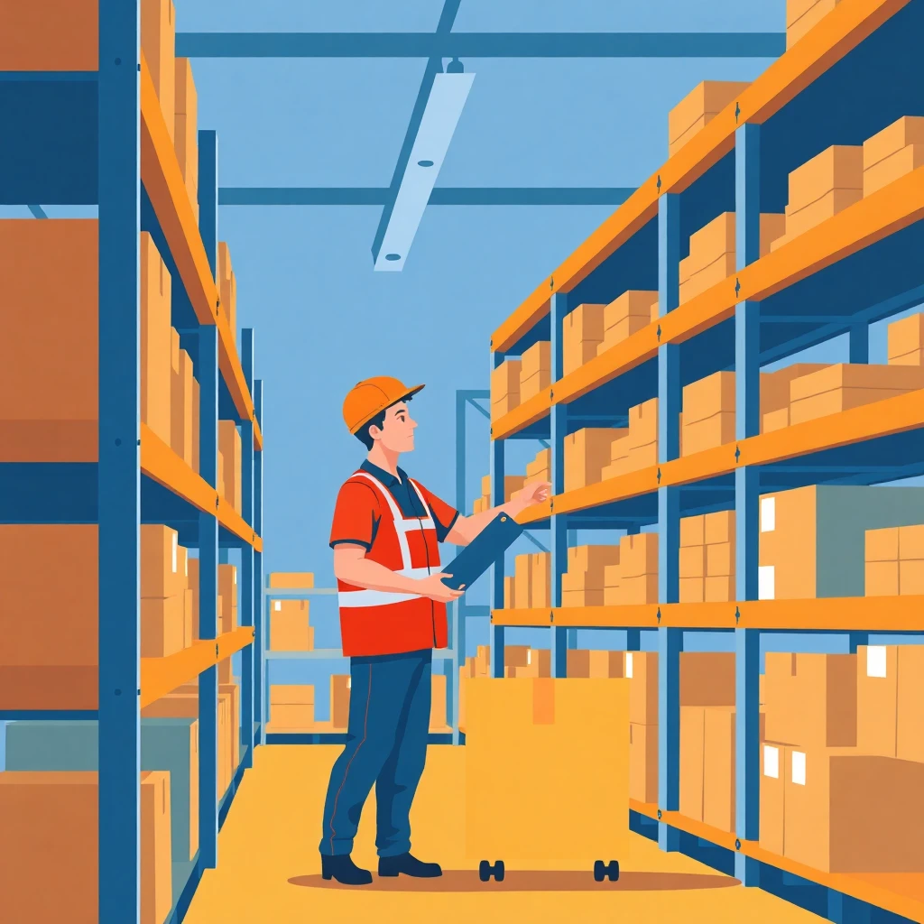 Organized warehouse