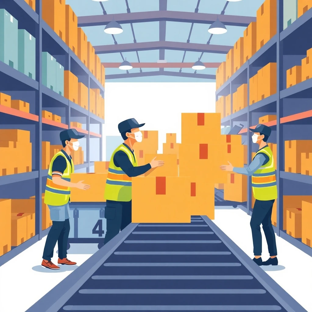 Efficient warehouse operation