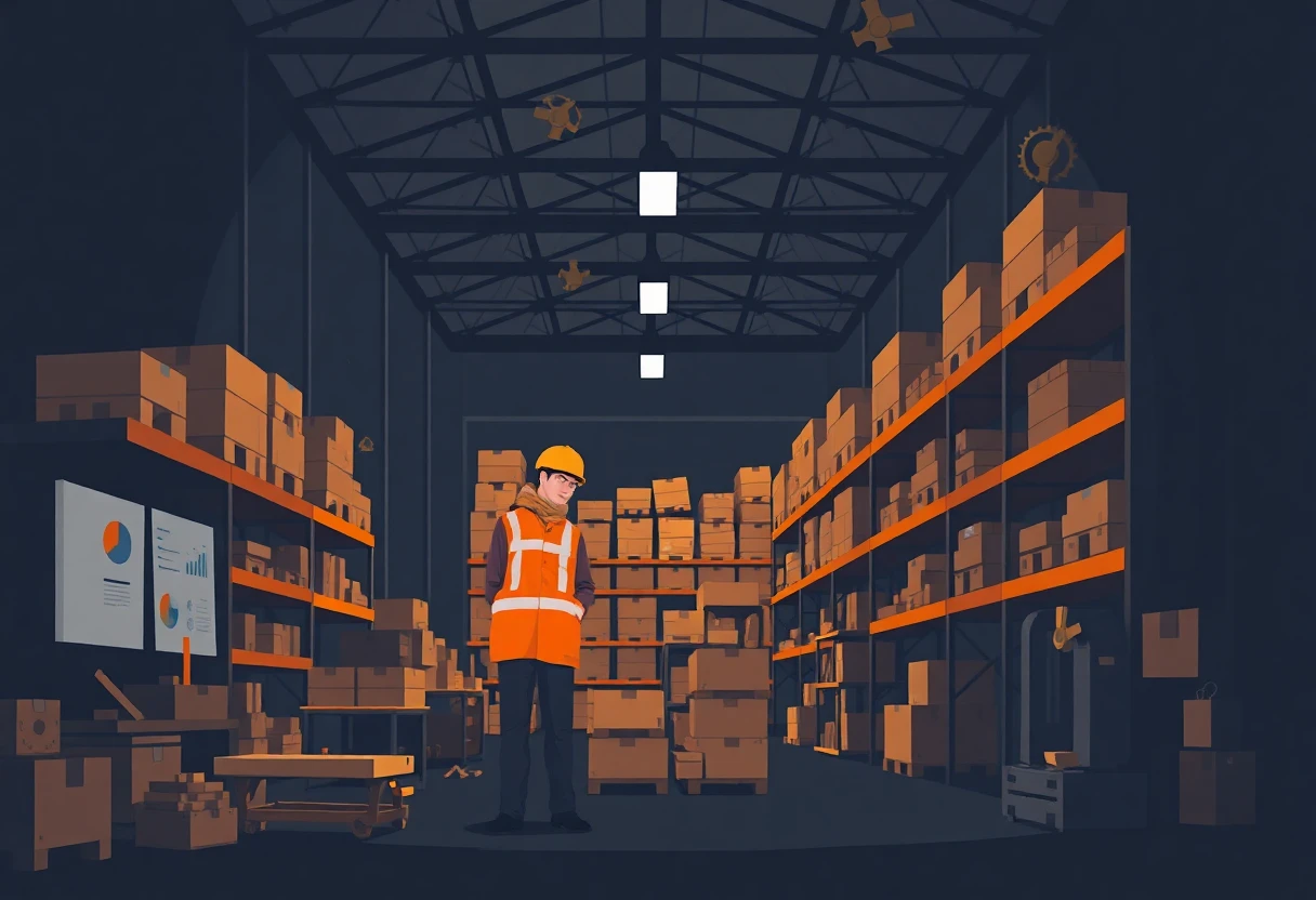 Organizing inventory in a warehouse