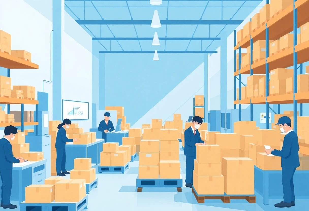 Active warehouse environment