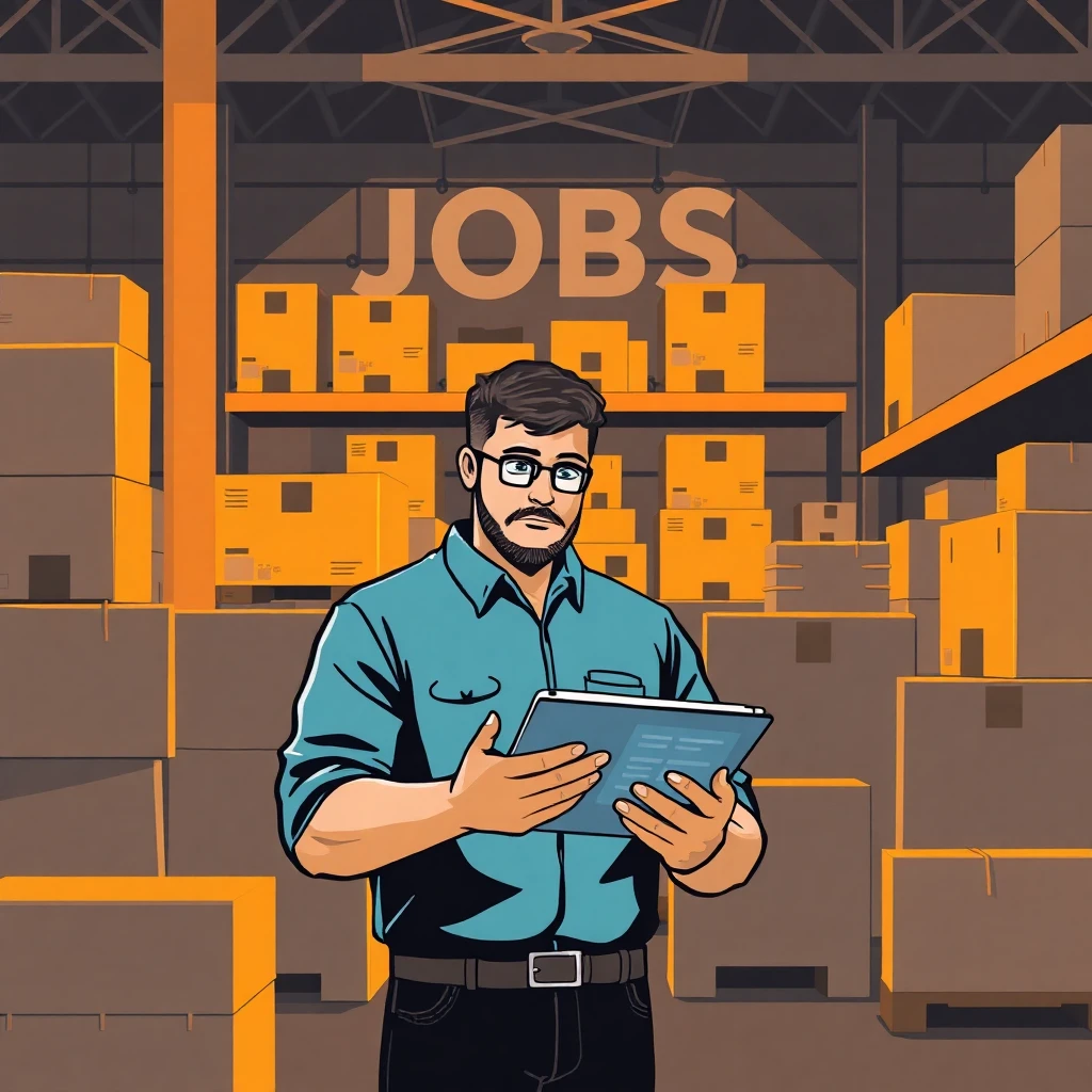 Comparing warehouse job listings
