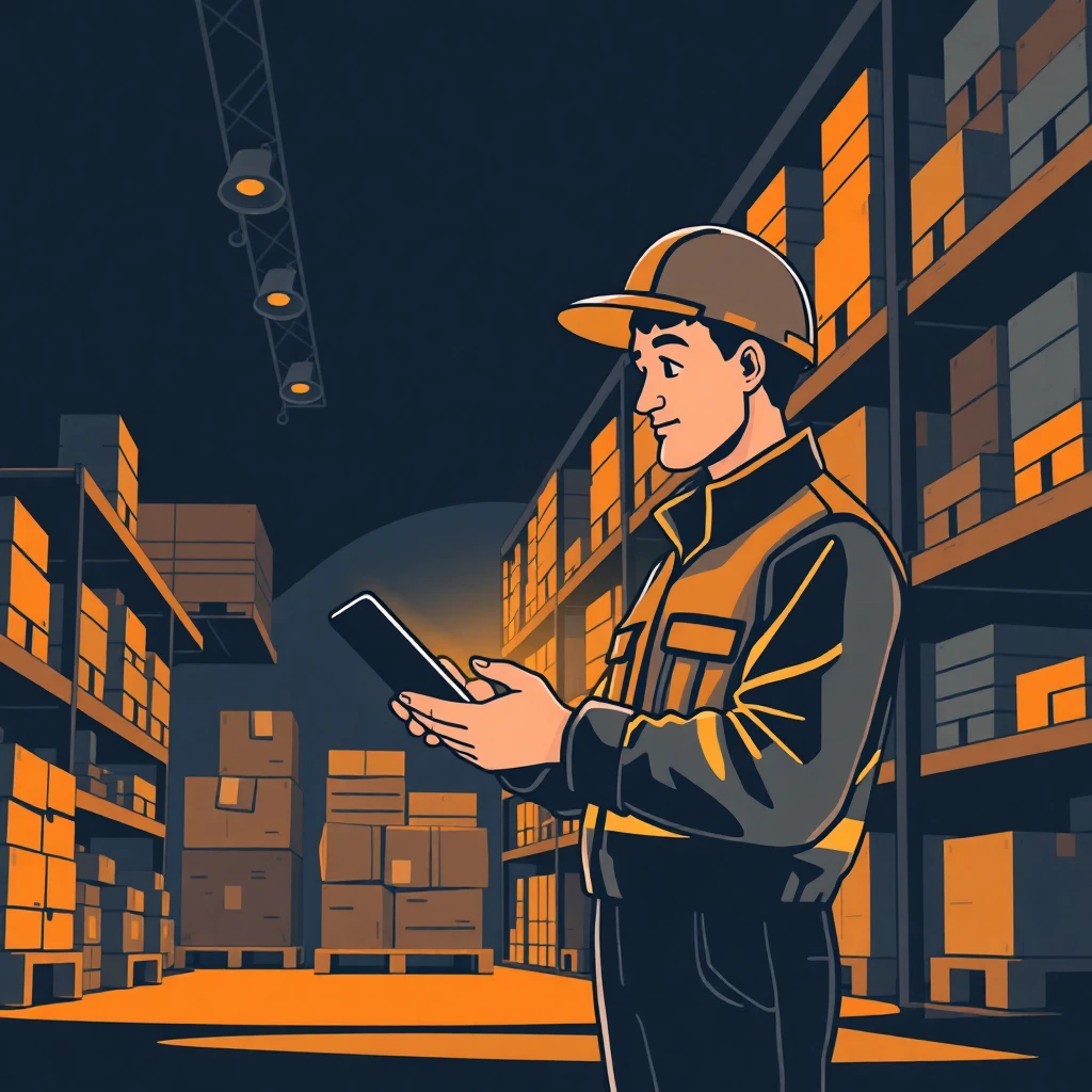 Modern warehouse logistics
