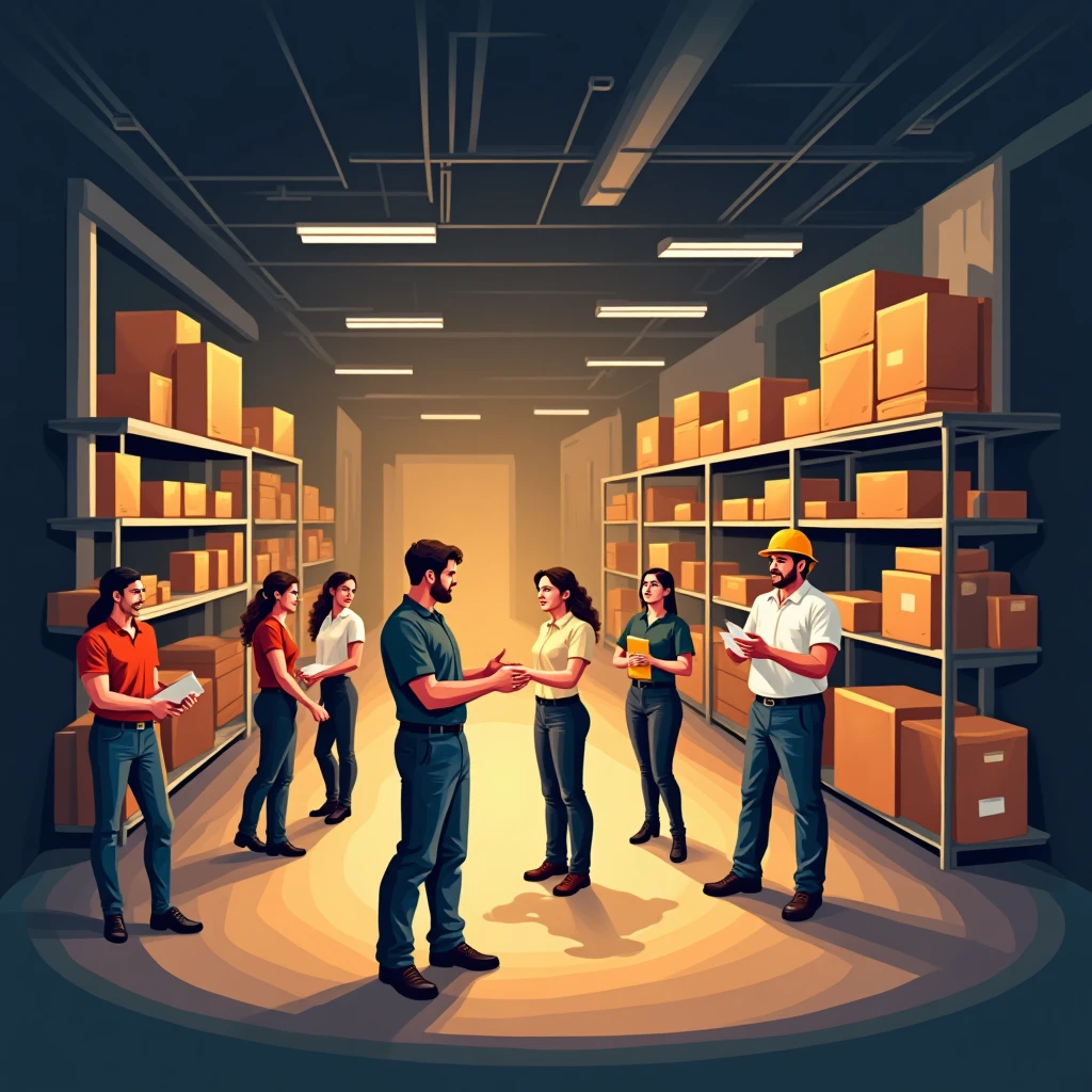 Warehouse environment