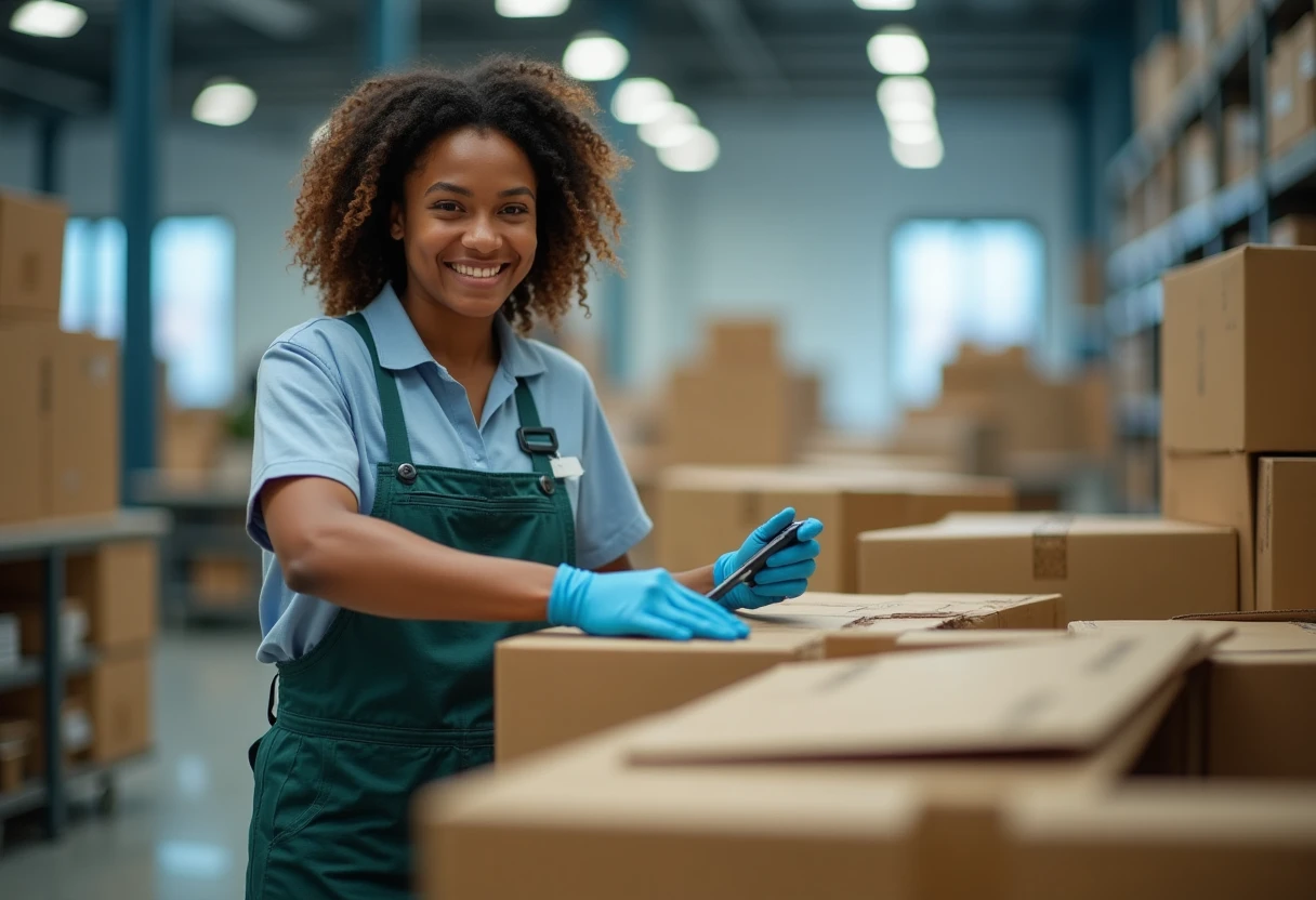 Part-time warehouse worker