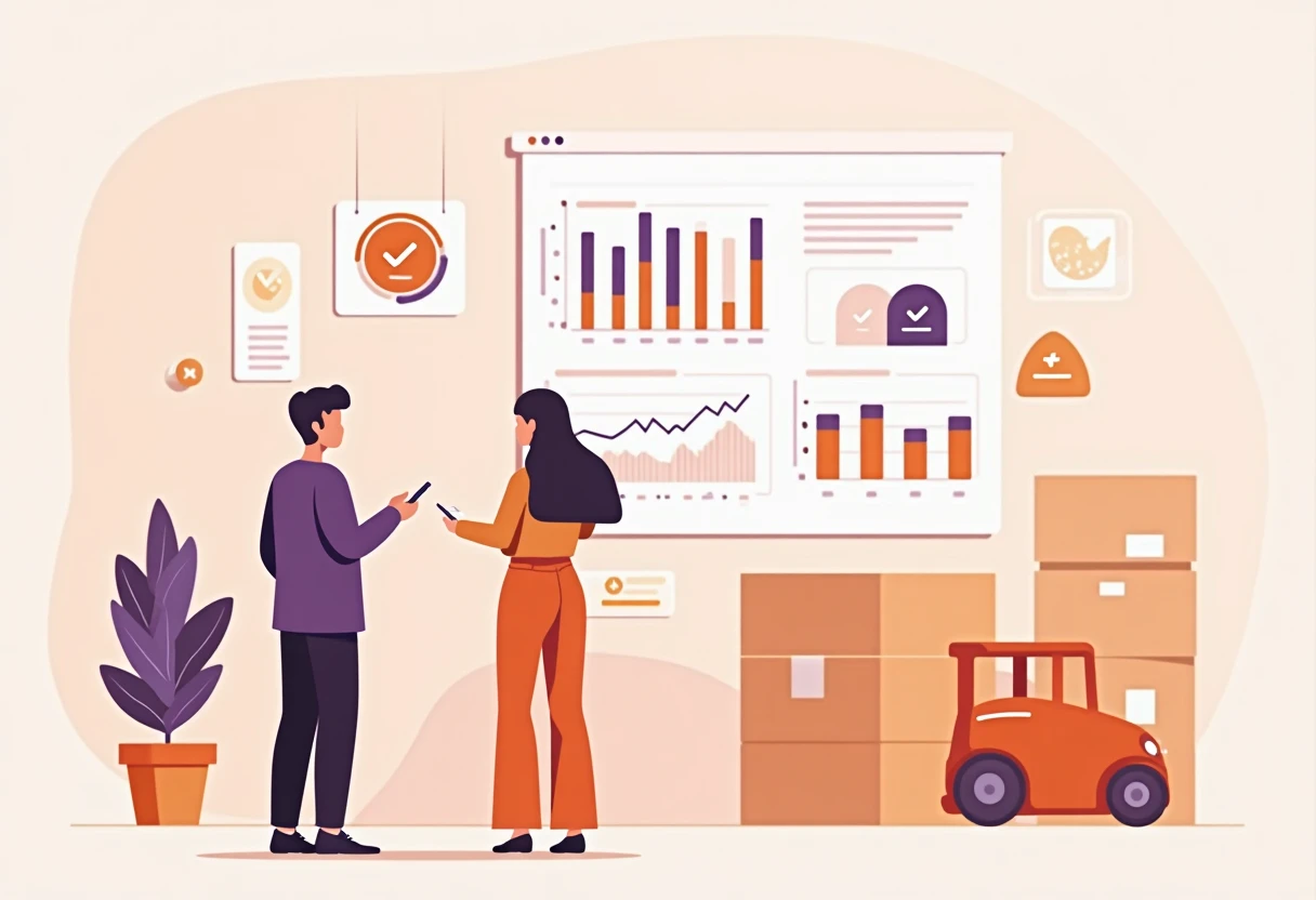 Analyzing warehouse logistics data