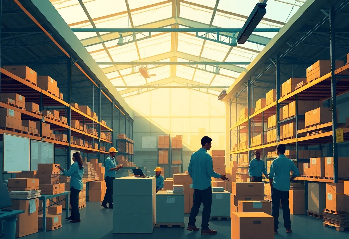 Efficient warehouse operation