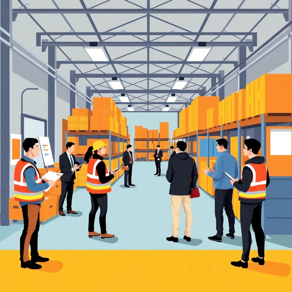 Warehouse job fair