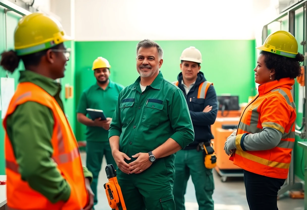 Technische werkplaats met collegiaal overleg