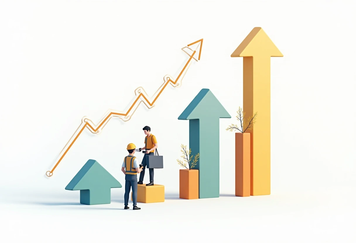 Career progression illustration