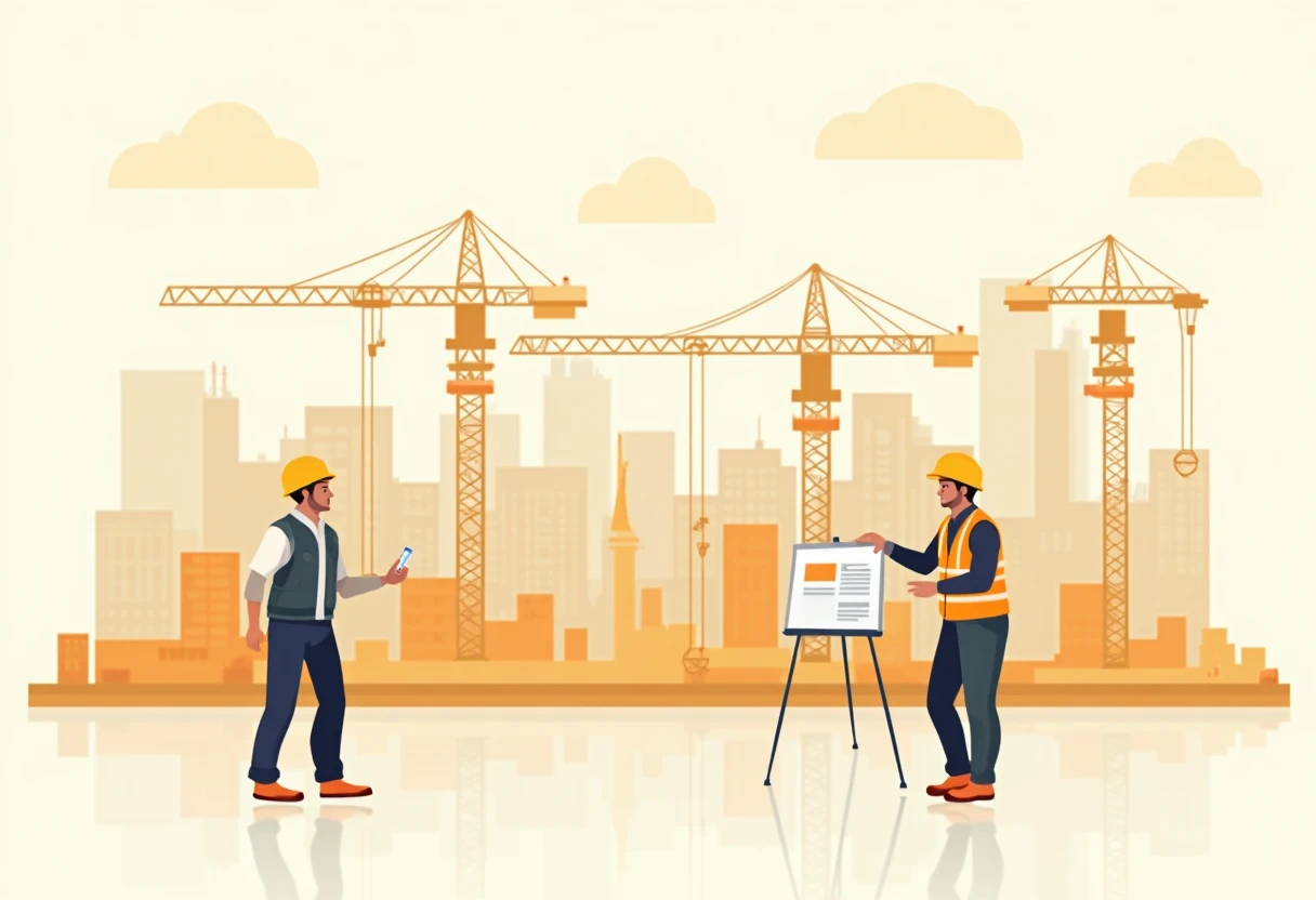 Urban construction work