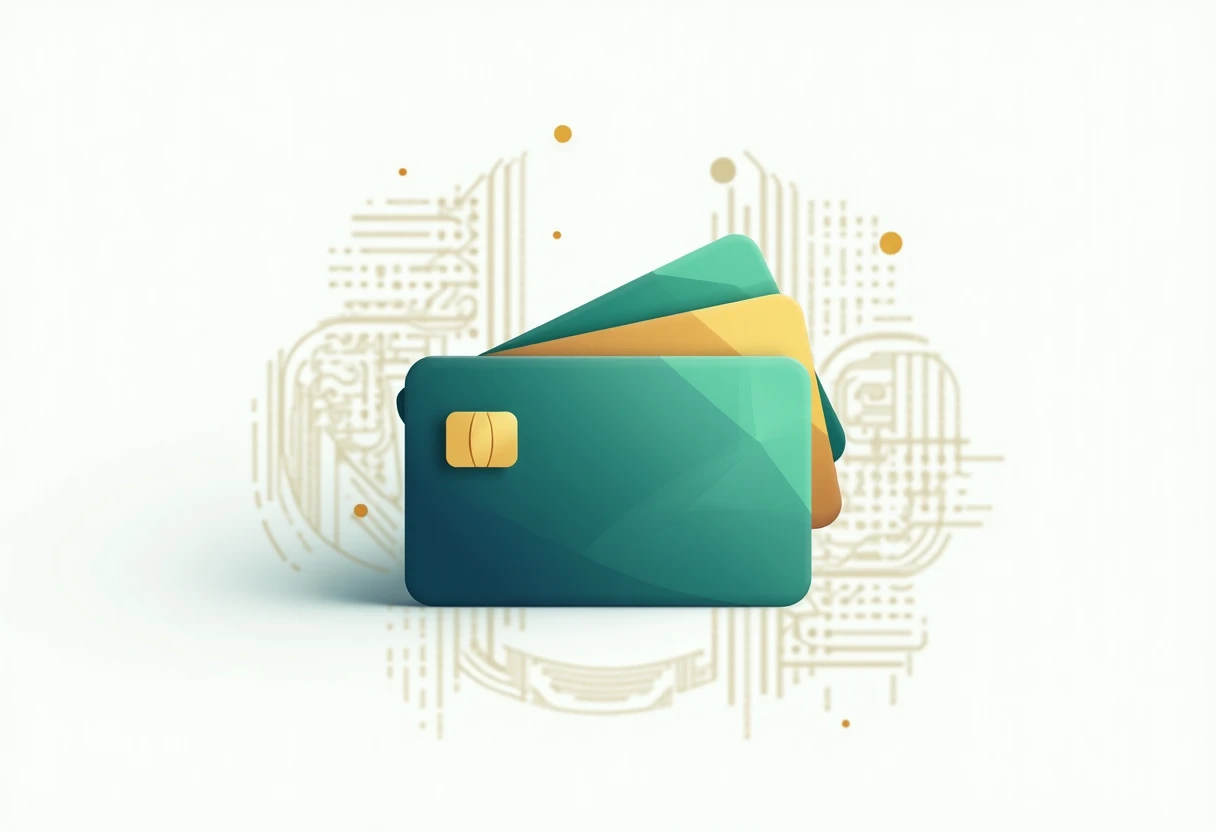 Abstract representation of credit card rewards