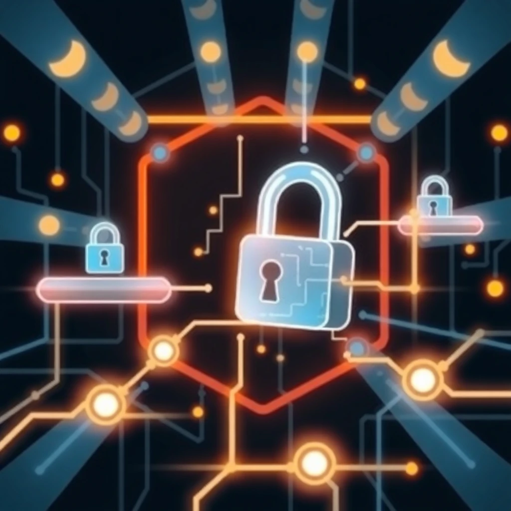 Cybersecurity illustration