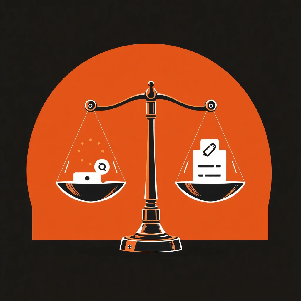 Balancing options in data analysis