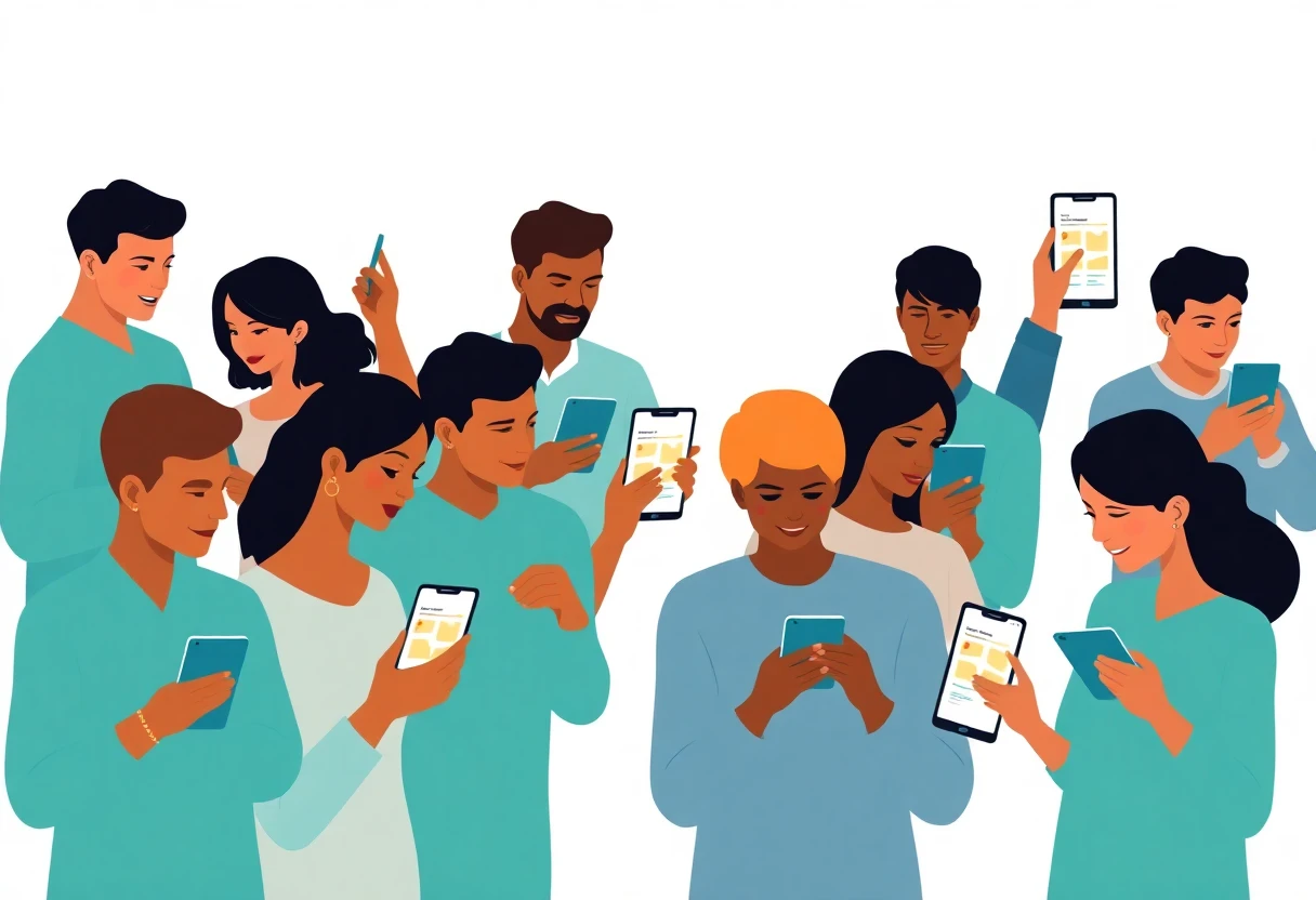 Using budgeting apps on mobile devices