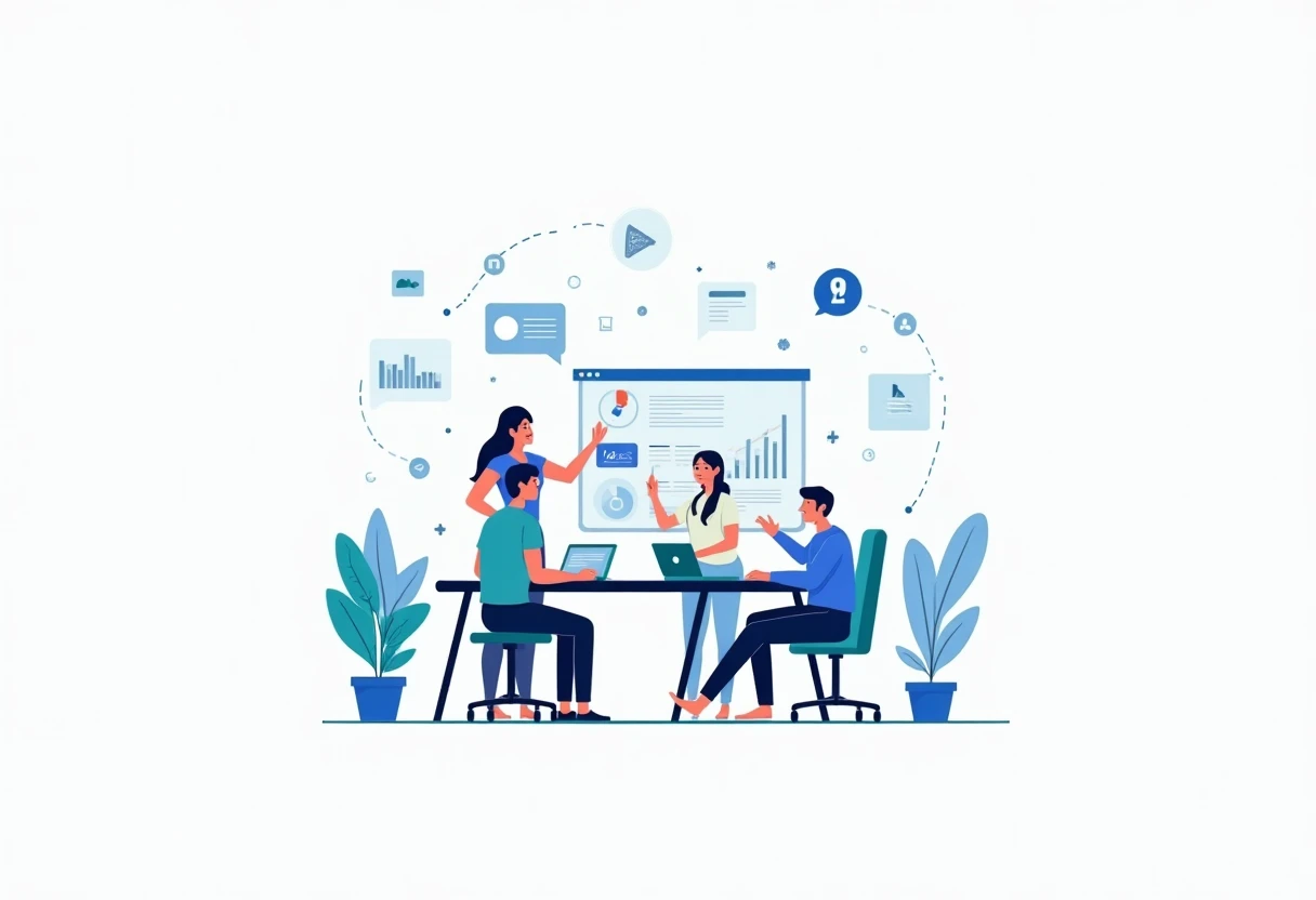 Collaborative educational team