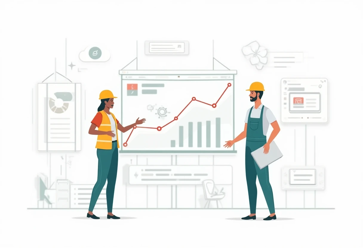 Construction jobs dashboard