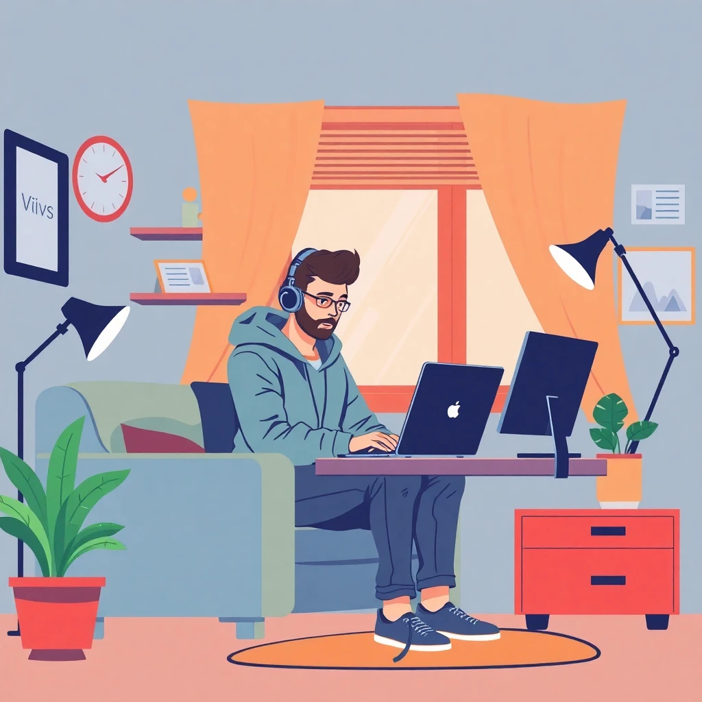 Flexible work setup