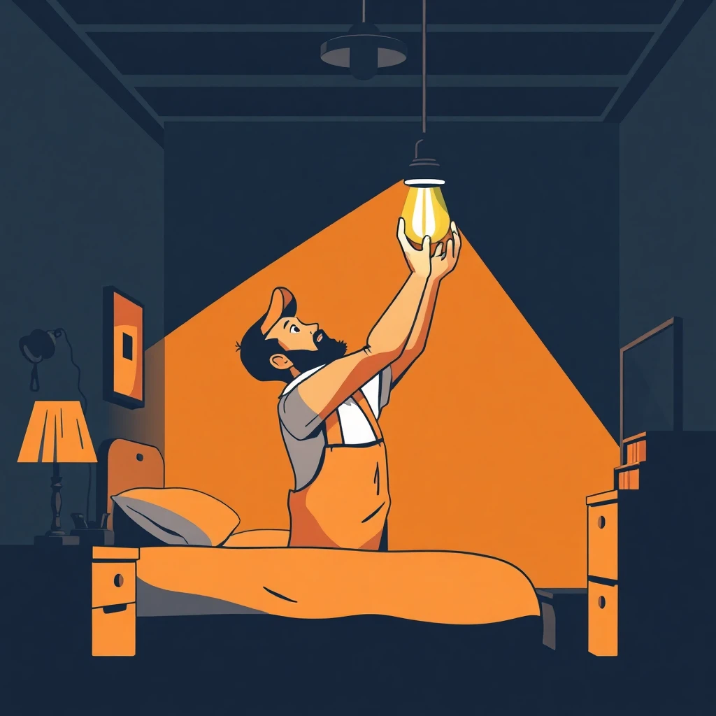 Handyman at work