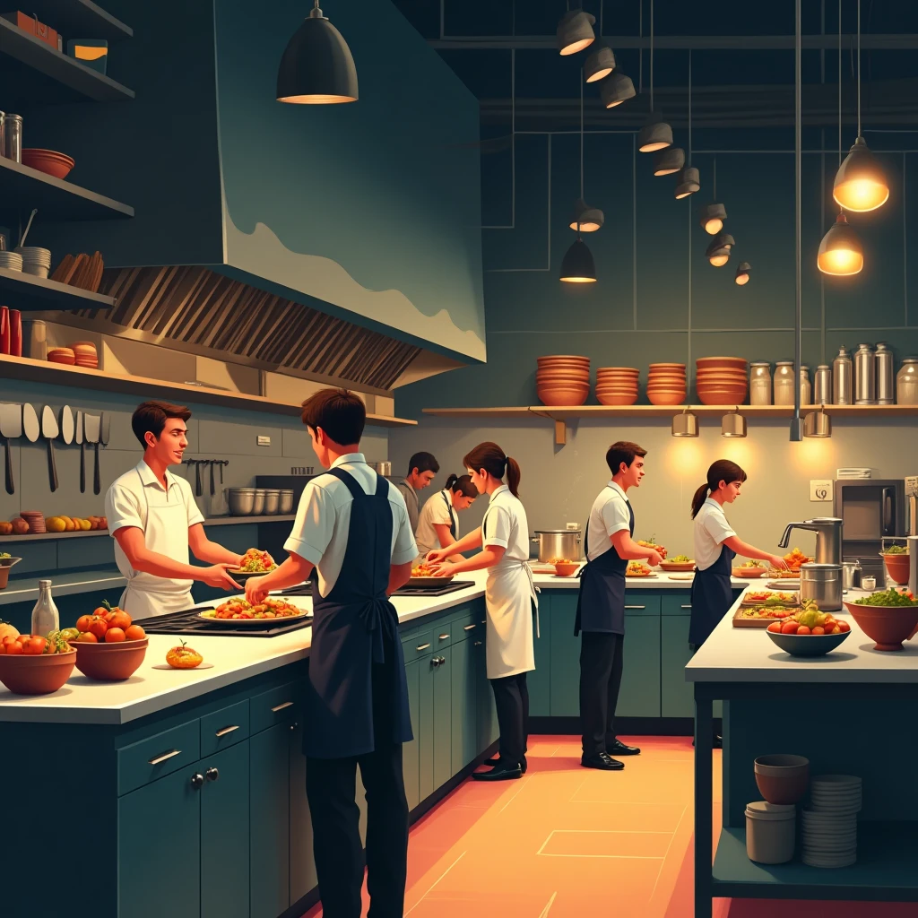 Teamwork in hospitality