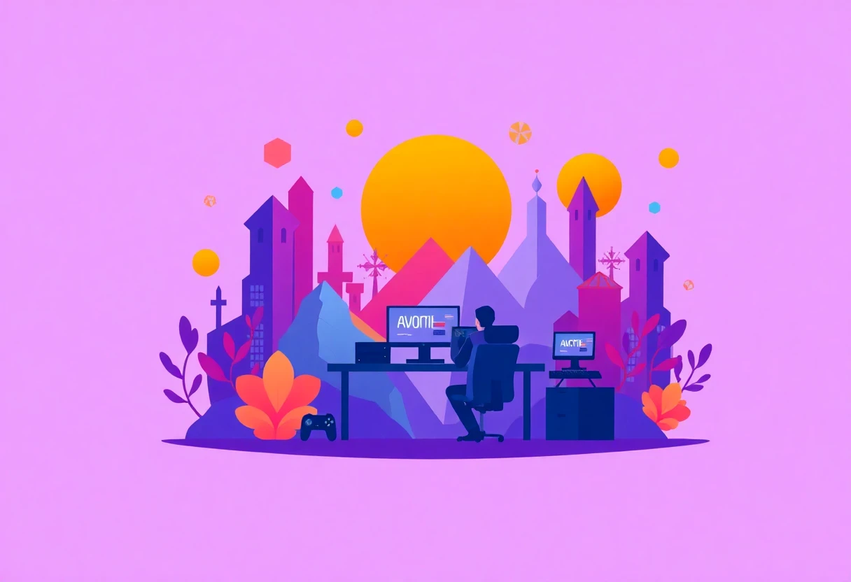 Fantasy RPG world