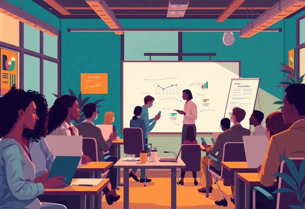 Verkaufsstrategien im modernen Büro