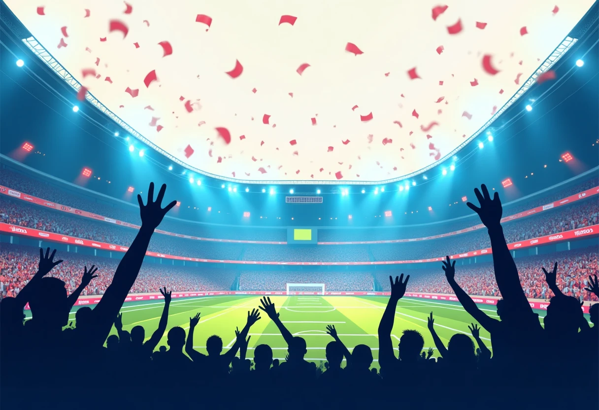 World Cup stadium full of fans