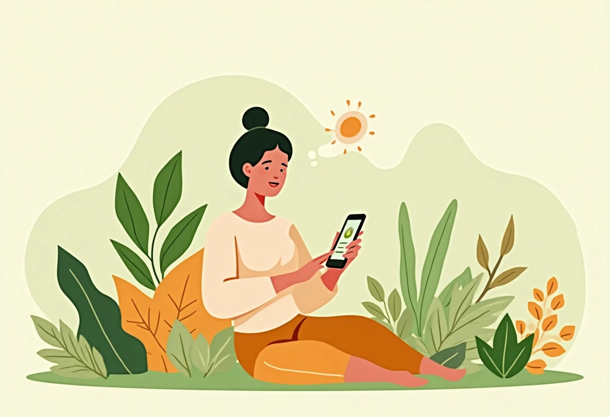 Managing finances on a smartphone