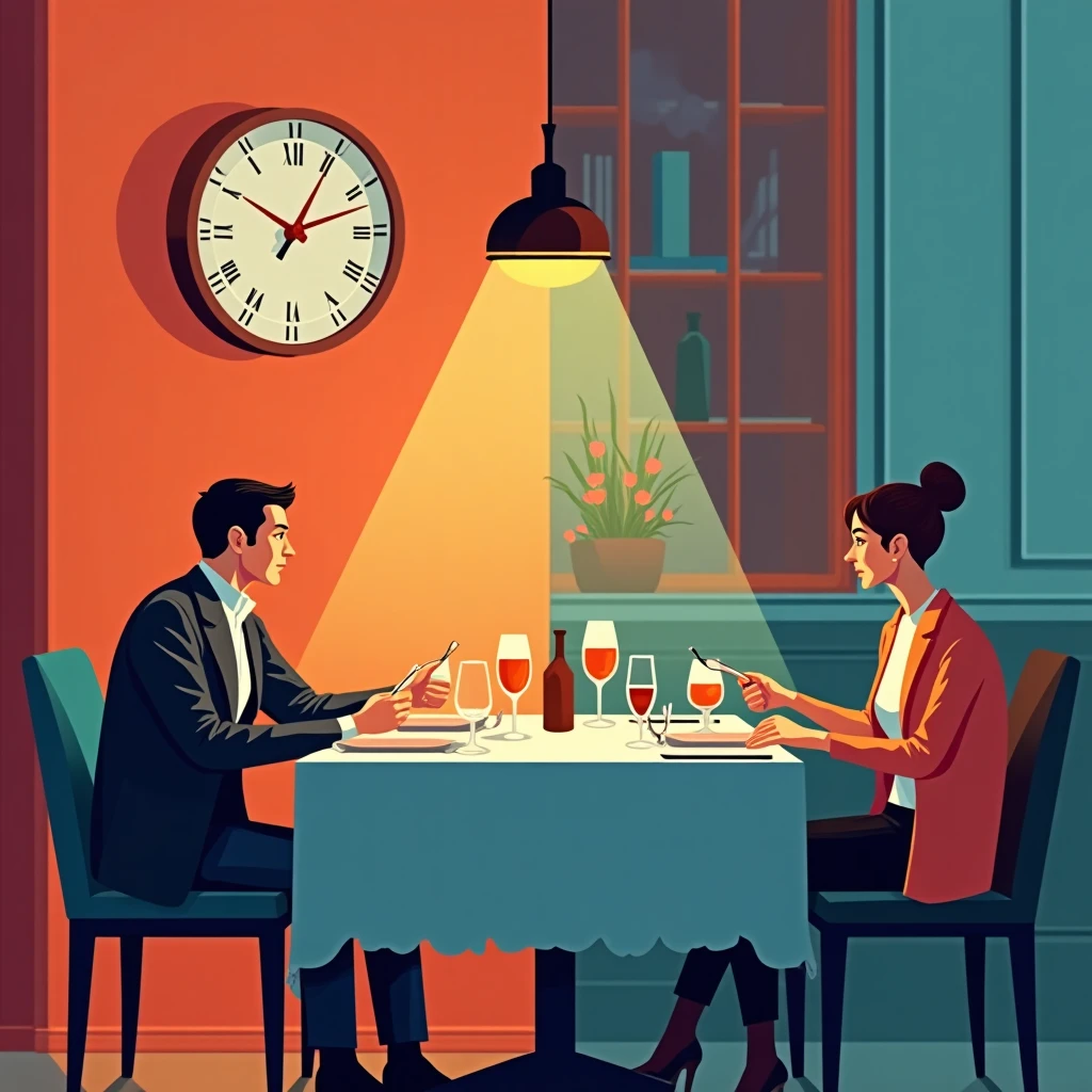 Gedeckter Tisch im Restaurant
